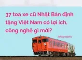 Infographic: 37 toa tàu Nhật Bản muốn tặng Việt Nam có gì lạ?