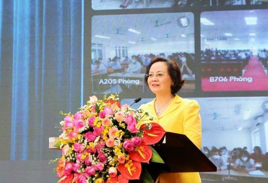 Bộ trưởng Nội vụ Phạm Thị Thanh Trà. Ảnh: CTV