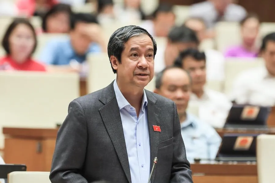 Bộ trưởng GD-ĐT Nguyễn Kim Sơn. Ảnh: HOÀNG HẢI Bộ trưởng GD-ĐT Nguyễn Kim Sơn. Ảnh: HOÀNG HẢI