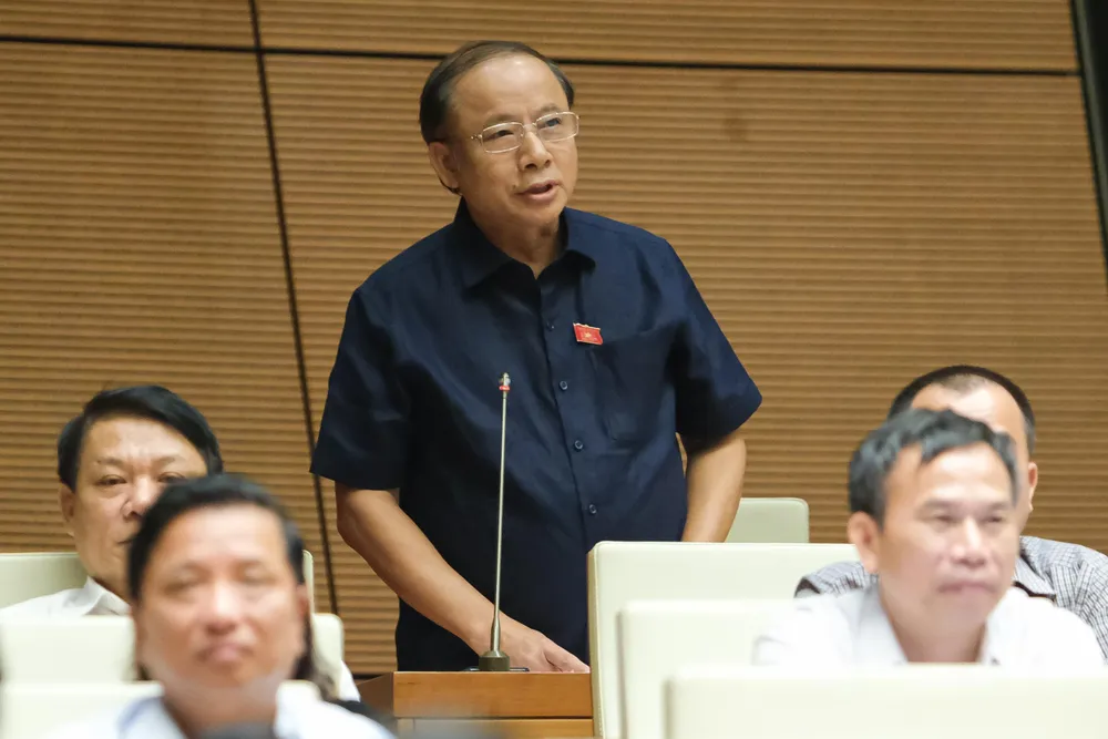 ĐB Nguyễn Văn Thân (Thái Bình). Ảnh: QH