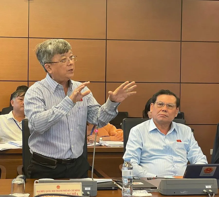 ĐBQH Trương Trọng Nghĩa (TP.HCM). Ảnh: QH