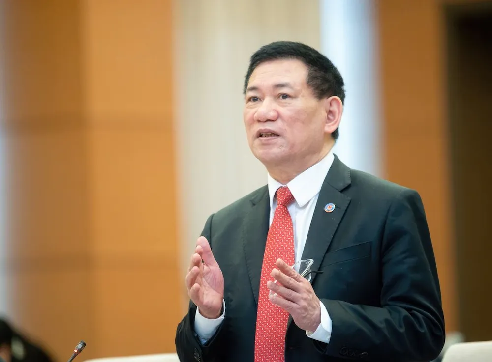 Bộ trưởng Tài chính Hồ Đức Phớc. Ảnh: PHẠM THẮNG