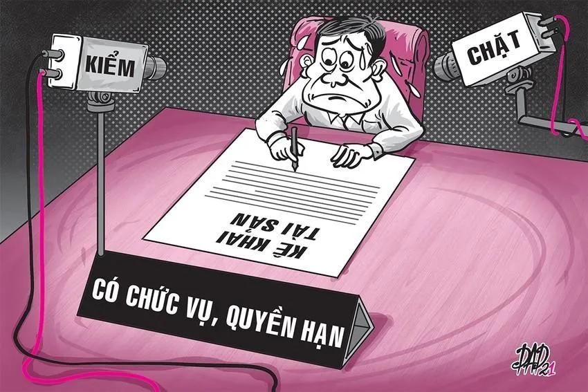 2022 là năm đầu tiên thực hiện xác minh tài sản, thu nhập theo Luật Phòng, chống tham nhũng. Ảnh: PLO