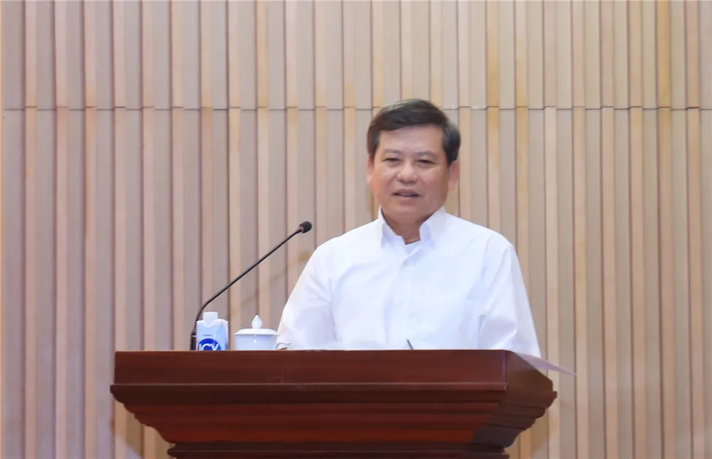 Viện trưởng VKSND Tối cao Lê Minh Trí phát biểu tại hội nghị. Ảnh: Trang thông tin VKSND Tối cao Viện trưởng VKSND Tối cao Lê Minh Trí phát biểu tại hội nghị. Ảnh: Trang thông tin VKSND Tối cao