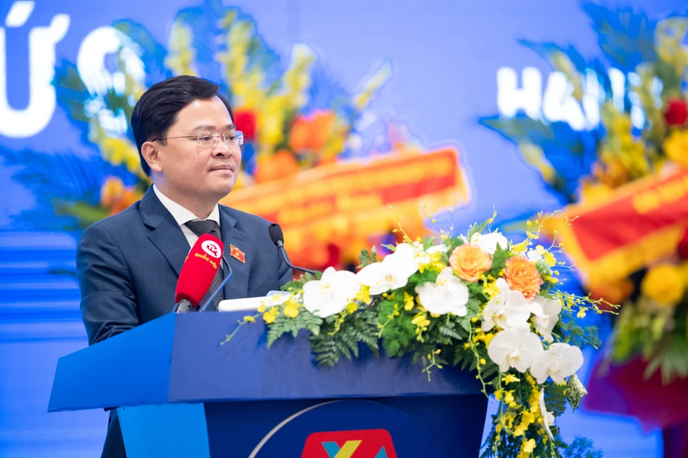 Chủ tịch Nhóm Đại biểu Quốc hội trẻ của Quốc hội Việt Nam Nguyễn Anh Tuấn. Ảnh: PHẠM THẮNG ong-Nguyen-Anh-Tuan.jpeg