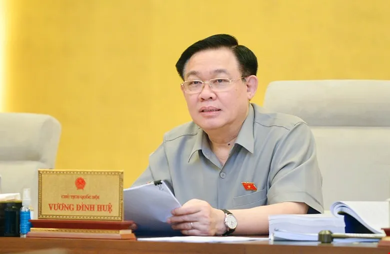 Chủ tịch Quốc hội Vương Đình Huệ. Ảnh: PHẠM THẮNG CTQH-Vuong-Dinh-Hue20-9.jpeg