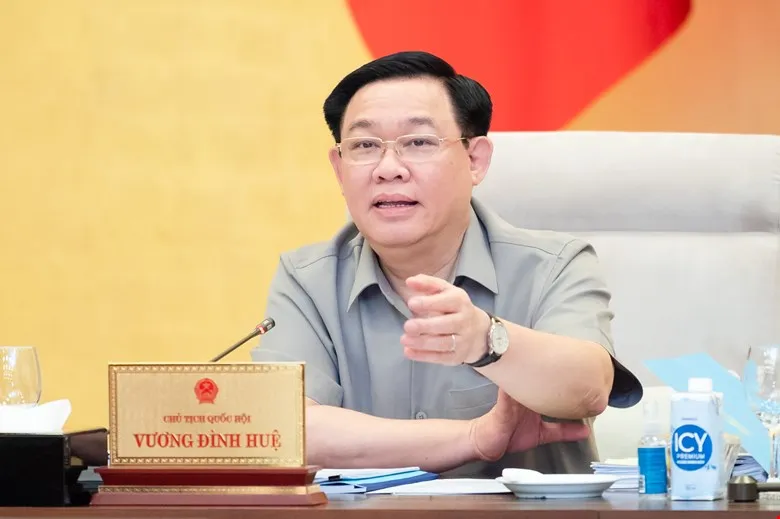 Chủ tịch Quốc hội Vương Đình Huệ. Ảnh: PHẠM THẮNG Chu-tich-QH-Vuong-Dinh-Hue.jpeg