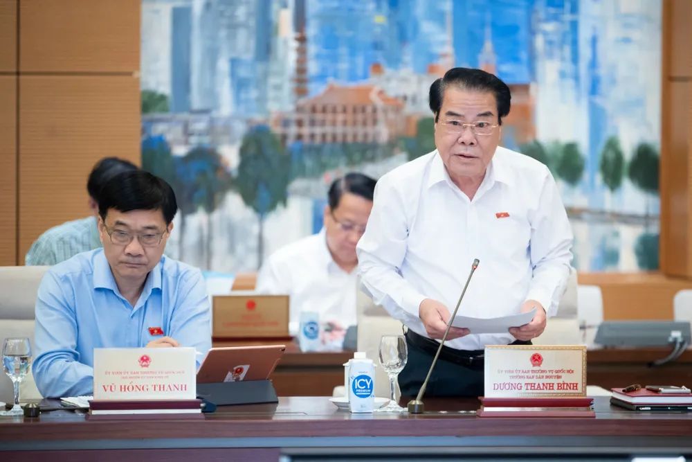 Trưởng ban Dân nguyện của Uỷ ban Thường vụ Quốc hội Dương Thanh Bình. Ảnh: PHẠM THẮNG ong-Duong-Thanh-Binh.jpeg