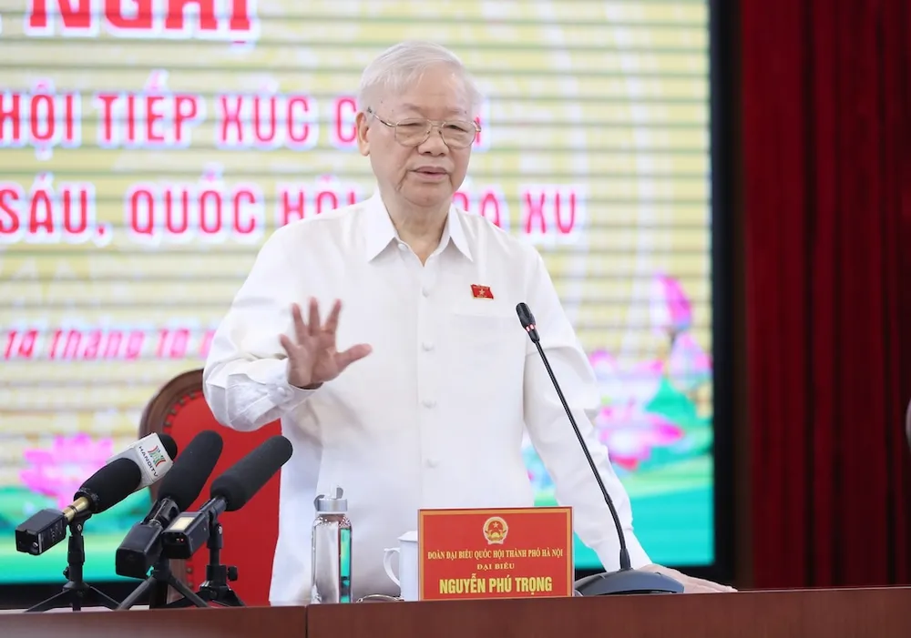 Tổng Bí thư: Không được lòng dân là không giữ vững chế độ