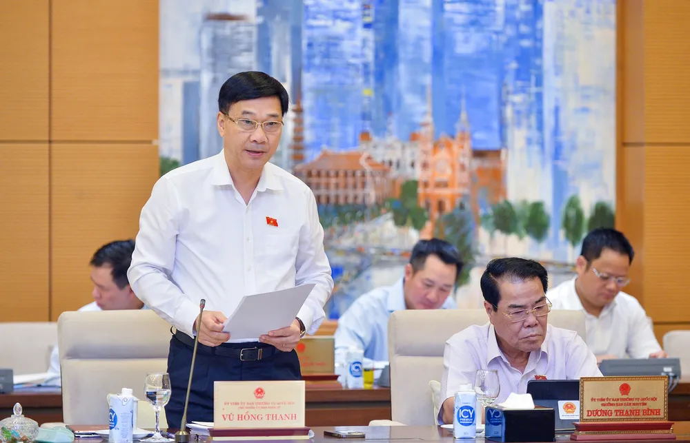 Chủ nhiệm Uỷ ban Kinh tế Vũ Hồng Thanh. Ảnh: PHẠM THẮNG Chu-nhiem-UBKT-Vu-Hong-Thanh.jpeg