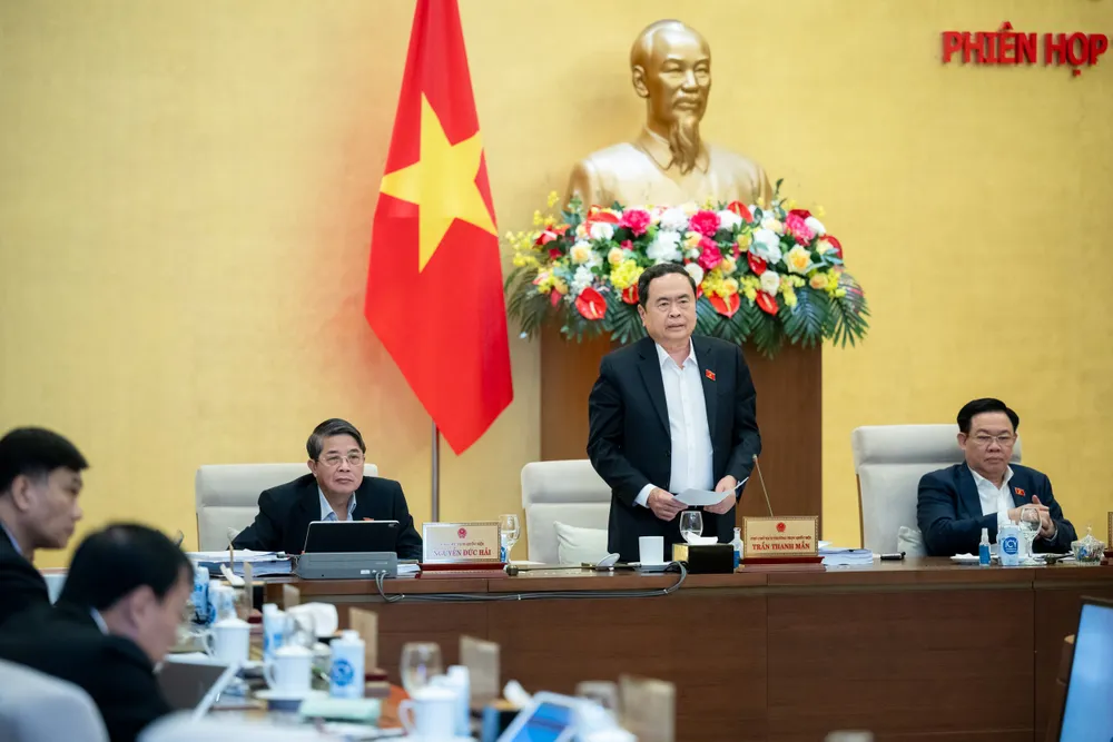 Phó Chủ tịch Thường trực Quốc hội Trần Thanh Mẫn. Ảnh: PHẠM THẮNG Thứ trưởng Bộ Công an: Không vùng cấm, không ngoại lệ khi xử lý các vi phạm giao thông