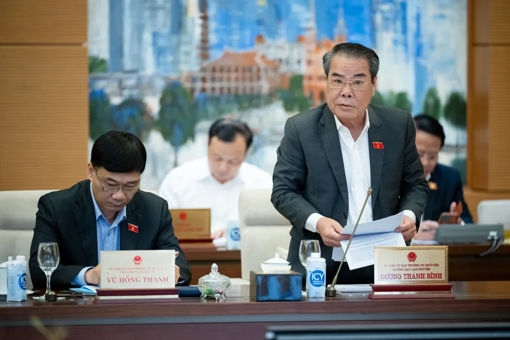 Trưởng ban Dân nguyện Dương Thanh Bình. Ảnh: PHẠM THẮNG Truong-ban-Dan-nguyen-Duong-Thanh-Binh.jpeg