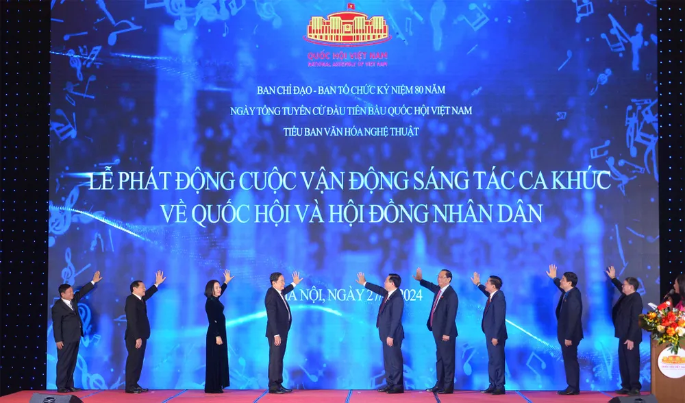Giải đặc biệt 500 triệu đồng cho ca khúc về Quốc hội và Hội đồng Nhân dân