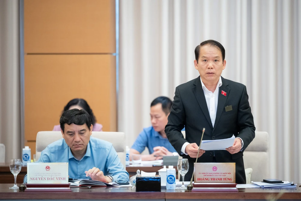 Chủ nhiệm Uỷ ban Pháp luật Hoàng Thanh Tùng. Ảnh: PHẠM THẮNG Chu-nhiem-UBPL-Hoang-Thanh-Tung15-4.jpeg