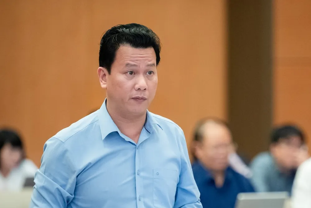 Bộ trưởng TN&MT Đặng Quốc Khánh. Ảnh: NGHĨA ĐỨC Bo-truong-TNMT-Dang-Quoc-Khanh.jpeg