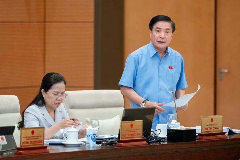 Tổng Thư ký Quốc hội Bùi Văn Cường. Ảnh: NGHĨA ĐỨC Tổng Thư ký Quốc hội: Văn bản chậm nhiều nhất là 35 tháng 24 ngày