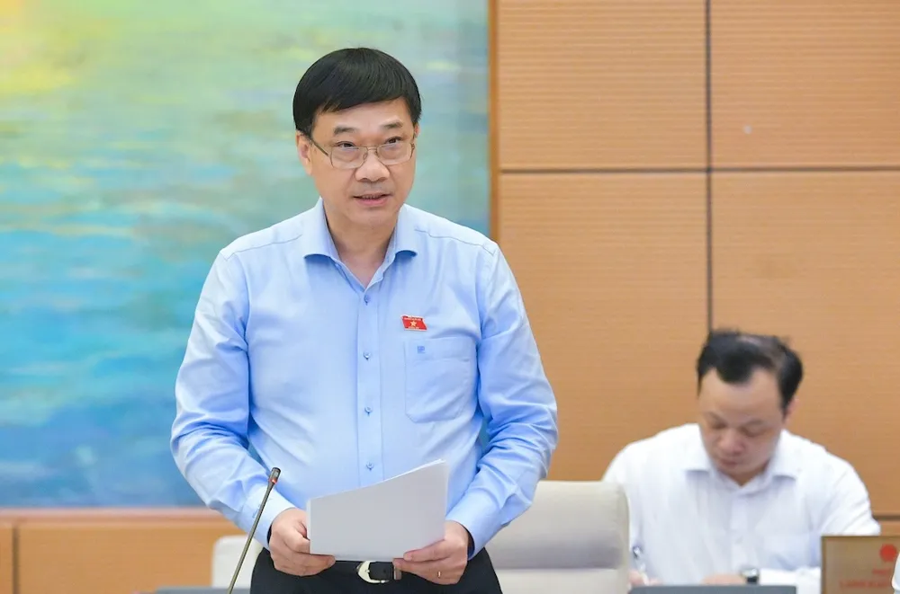 Chủ nhiệm Uỷ ban Kinh tế Vũ Hồng Thanh. Ảnh: PHẠM THẮNG Đề nghị chỉ đạo thanh tra toàn diện công tác phát triển nhà ở xã hội