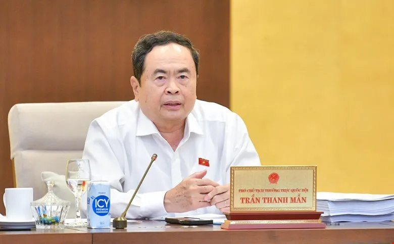 Phó Chủ tịch Thường trực điều hành hoạt động của Uỷ ban Thường vụ Quốc hội và Quốc hội Trần Thanh Mẫn. Ảnh: PHẠM THẮNG ong-Tran-Thanh-Man2.jpeg