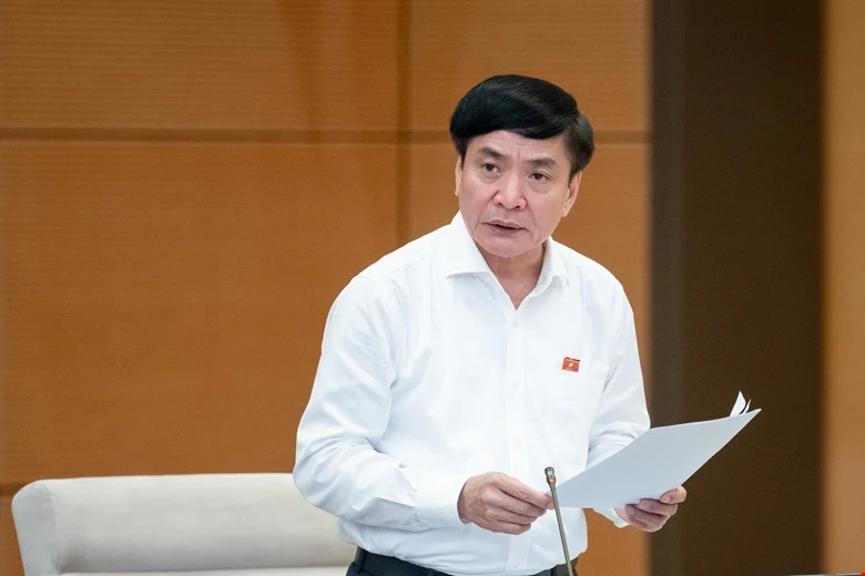 Tổng Thư ký Quốc hội Bùi Văn Cường. Ảnh: PHẠM THẮNG Tổng Thư ký Quốc hội thông tin việc chuẩn bị kỳ họp thứ 7