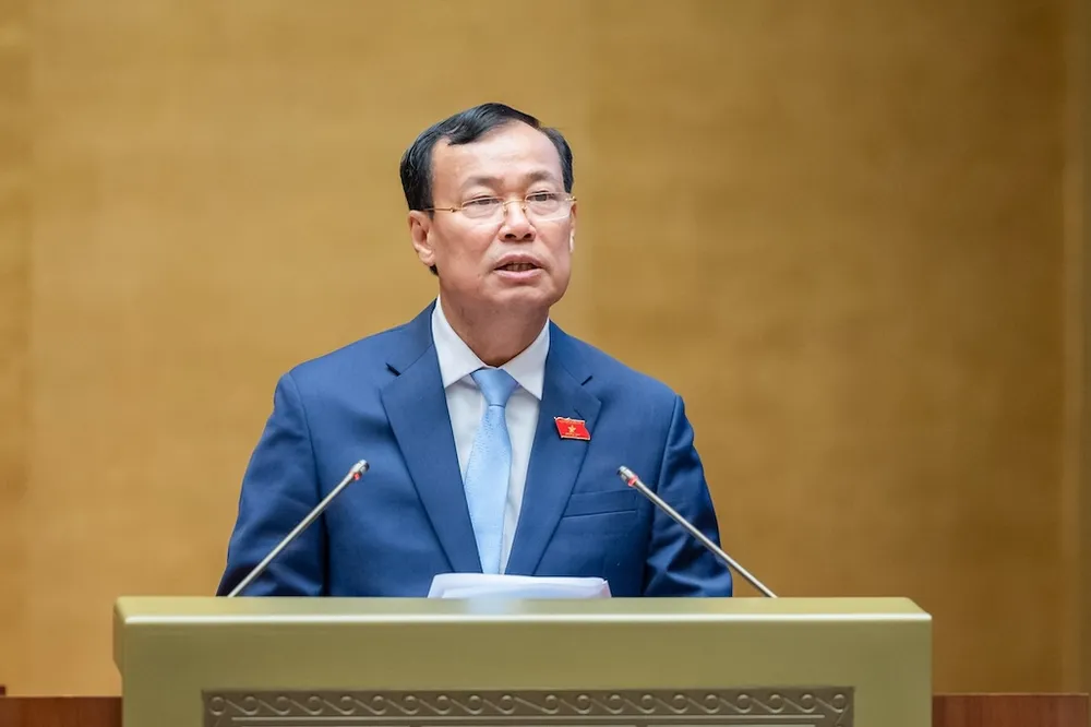 Chủ nhiệm Uỷ ban Quốc phòng - An ninh Lê Tấn Tới. Ảnh: PHẠM THẮNG Chu-nhiem-UB-QPAN.jpeg