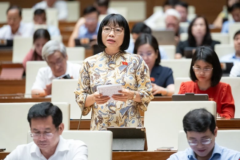 Đại biểu Quốc hội Nguyễn Thị Việt Nga (Hải Dương). Ảnh: PHẠM THẮNG DB-Nguyen-Thi-Viet-Nga.jpeg