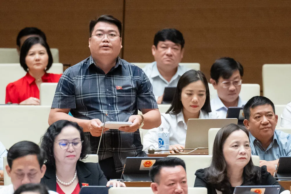 ĐB Tao Văn Giót (đoàn Lai Châu). Ảnh: PHẠM THẮNG DB-Tao-Van-Giot.jpeg