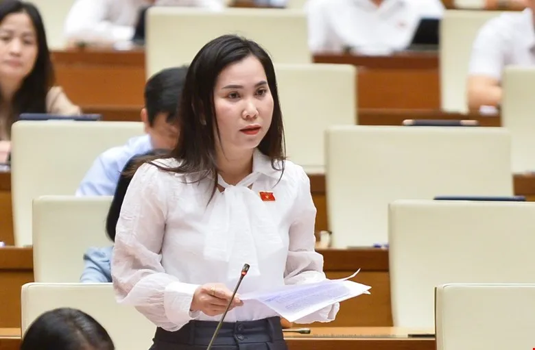 ĐBQH Lê Thị Ngọc Linh (đoàn Bạc Liêu). Ảnh: PHẠM THẮNG DBQH-Le-Thi-Ngoc-Linh.jpg