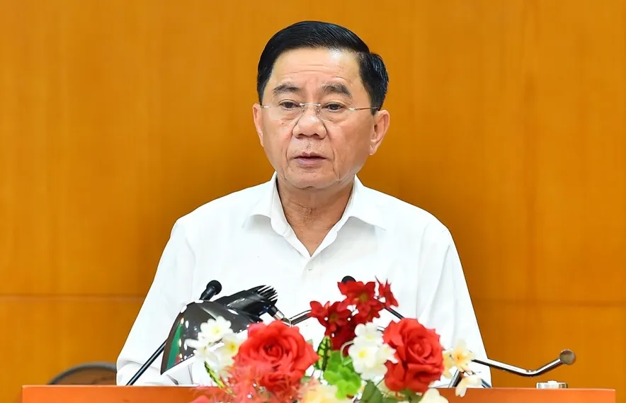 Chủ nhiệm Ủy ban Kiểm tra Trung ương Trần Cẩm Tú. Ảnh: XĐ Đã kiến nghị cho thôi giữ chức vụ với 5 cán bộ cấp cao