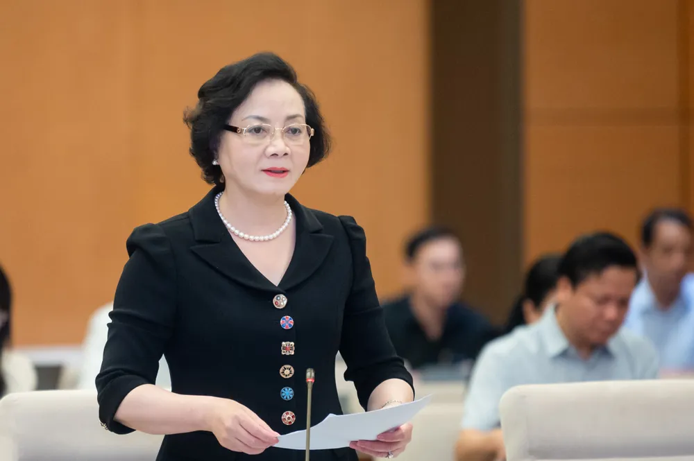 Bộ trưởng Bộ Nội vụ Phạm Thị Thanh Trà. Ảnh: PHẠM THẮNG Bo-truong-Noi-vu-Pham-Thi-Thanh-Tra23-7.jpg