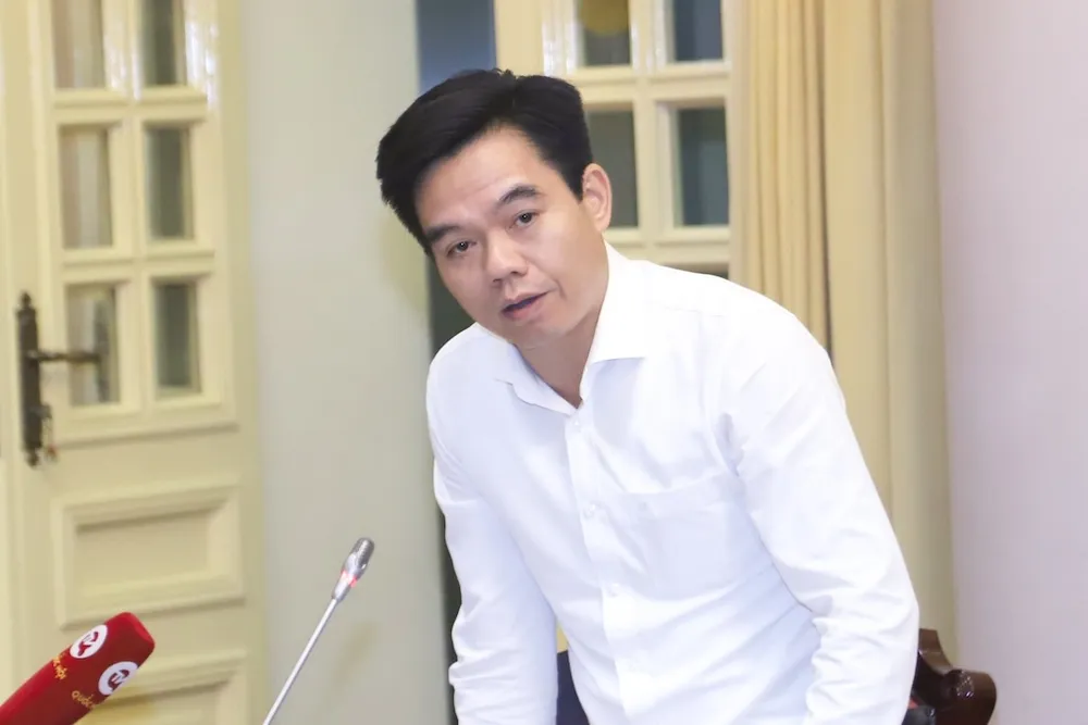 Vụ trưởng Vụ BHXH Bộ LĐ-TB&XH Phạm Trường Giang. Ảnh: Đ.MINH Không có chuyện cấm hay dừng quyền được hưởng BHXH một lần từ 1-7-2025