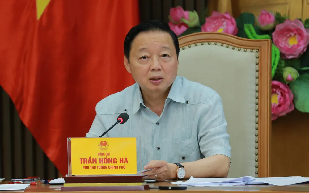 Phó Thủ tướng Trần Hồng Hà. Ảnh: NHẬT BẮC Pho-Thu-tuong-Tran-Hong-Ha6-8.jpg