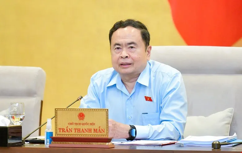Chủ tịch Quốc hội Trần Thanh Mẫn. Ảnh: PHẠM THẮNG CTQH-Tran-Thanh-Man.jpg