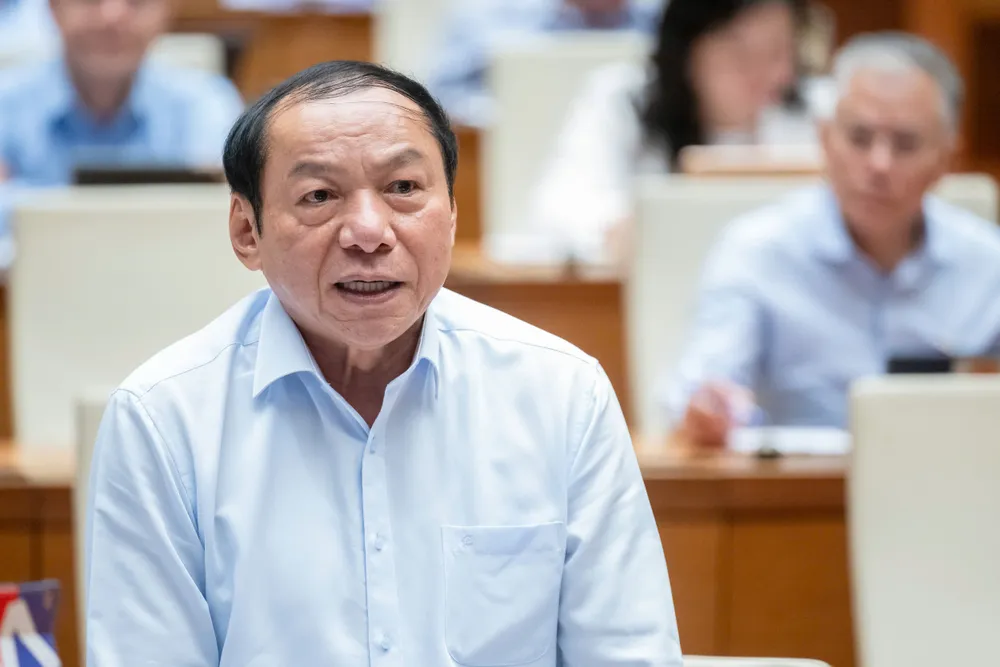 Bộ trưởng VH-TT&DL Nguyễn Văn Hùng. Ảnh: PHẠM THẮNG Bộ trưởng Nguyễn Văn Hùng: Du lịch đêm không làm thì thiếu mà làm thì thừa