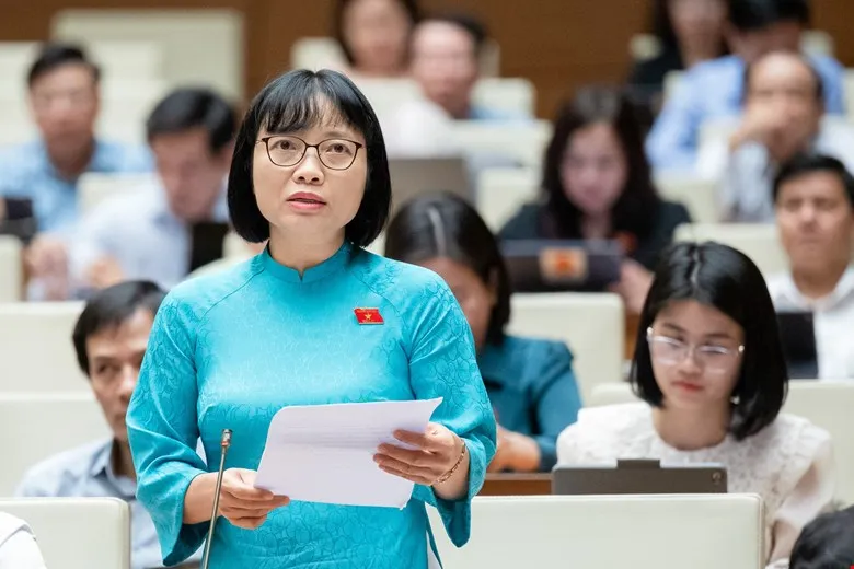 Đại biểu Nguyễn Thị Việt Nga (Hải Dương). Ảnh: PHẠM THẮNG DB-Nguyen-Thi-Viet-Nga.jpg