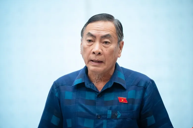 Đại biểu Phạm Văn Hòa (đoàn Đồng Tháp). Ảnh: PHẠM THẮNG ĐB-Pham-Van-Hoa21-8.jpg