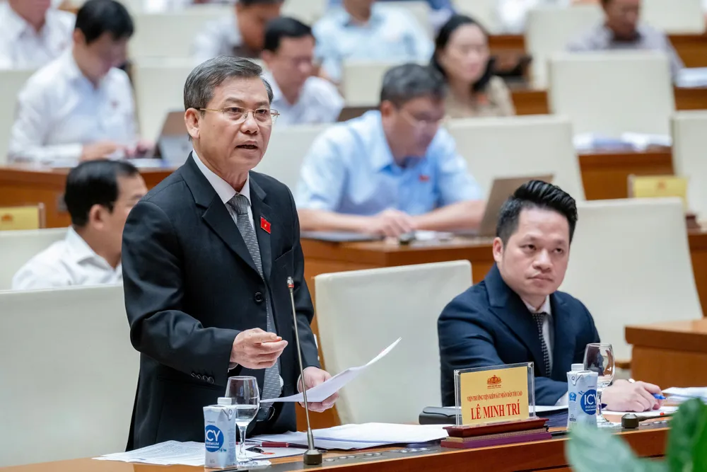 Viện trưởng VKSND Tối cao Lê Minh Trí. Ảnh: PHẠM THẮNG Vien-truong-Le-Minh-Tri.jpg