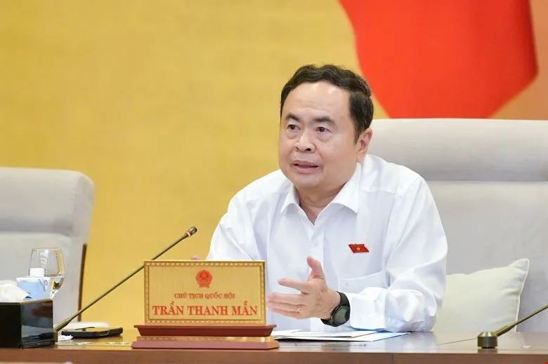 Chủ tịch Quốc hội Trần Thanh Mẫn. Ảnh: PHẠM THẮNG Chu-tich-Quoc-hoi-Tran-Thanh-Man22-8c.jpg