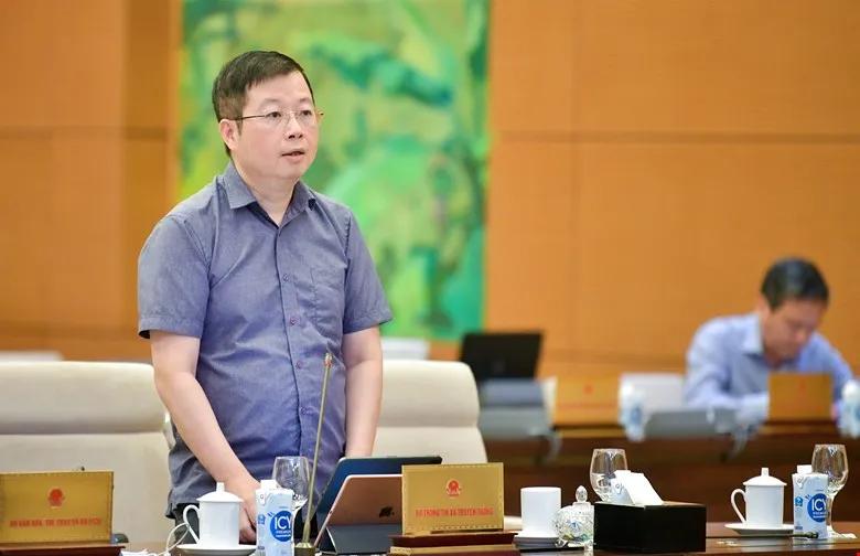Thứ trưởng Bộ TT&TT Nguyễn Thanh Lâm. Ảnh: PHẠM THẮNG ong-Nguyen-Thanh-Lam.jpg