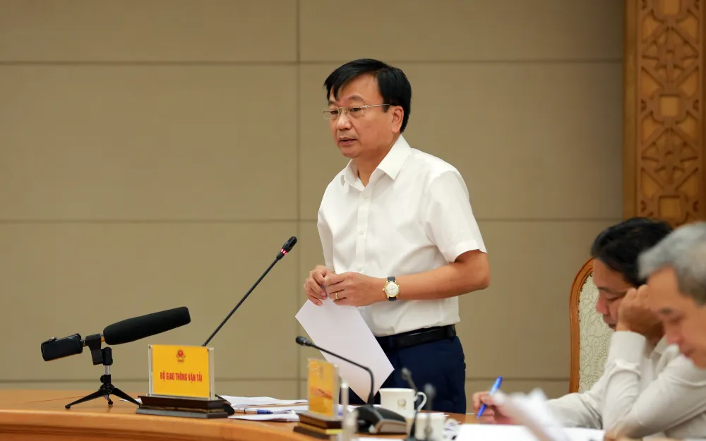 Thứ trưởng Bộ GTVT Nguyễn Danh Huy. Ảnh: MINH KHÔI Thu-truong-Bo-GTVT.jpg