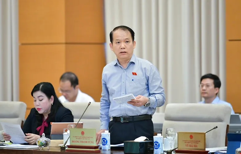 Chủ nhiệm Ủy ban Pháp luật Hoàng Thanh Tùng. Ảnh: PHẠM THẮNG Chu-nhiem-UBPL-Hoang-Thanh-Tung8-10.jpg