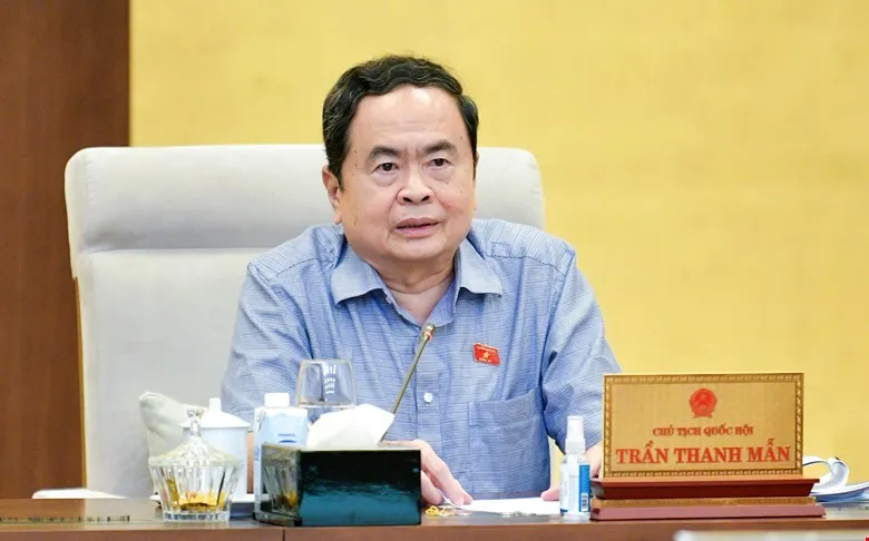 Chủ tịch Quốc hội Trần Thanh Mẫn. Ảnh: PHẠM THẮNG CTQH-Tran-Thanh-Man.jpg