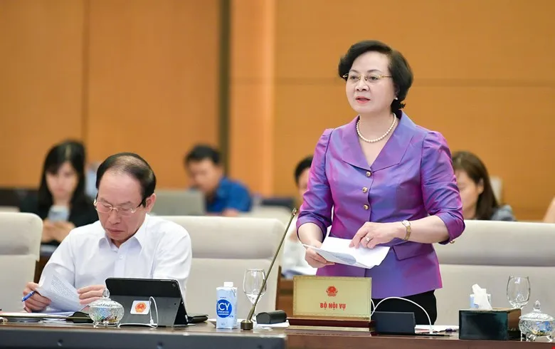 Bộ trưởng Nội vụ Phạm Thị Thanh Trà. Ảnh: PHẠM THẮNG Bo-truong-Noi-vu-Pham-Thi-Thanh-Tra.jpg