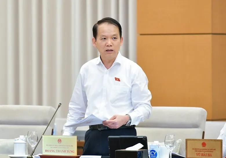 Chủ nhiệm Ủy ban Pháp luật Hoàng Thanh Tùng. Ảnh: PHẠM THẮNG Chu-nhiem-Uy-ban-phap-luat-Hoang-Thanh-Tung9-10.jpg