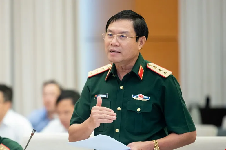 Đại tướng Nguyễn Tân Cương, Tổng tham mưu trưởng, Thứ trưởng Bộ Quốc phòng. Ảnh: PHẠM THẮNG Dai-tuong-Nguyen-Tan-Cuong.jpg