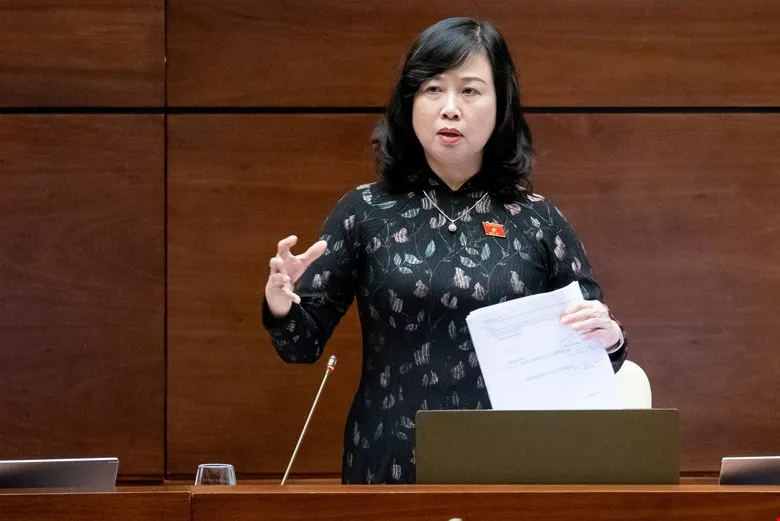 Bộ trưởng Bộ Y tế Đào Hồng Lan. Ảnh: PHẠM THẮNG Dao-Hong-Lan.jpg