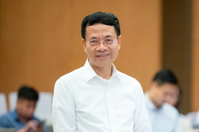 Bộ trưởng Bộ TT&TT Nguyễn Mạnh Hùng. Ảnh: PHẠM THẮNG Nguyen-Manh-Hung.jpg