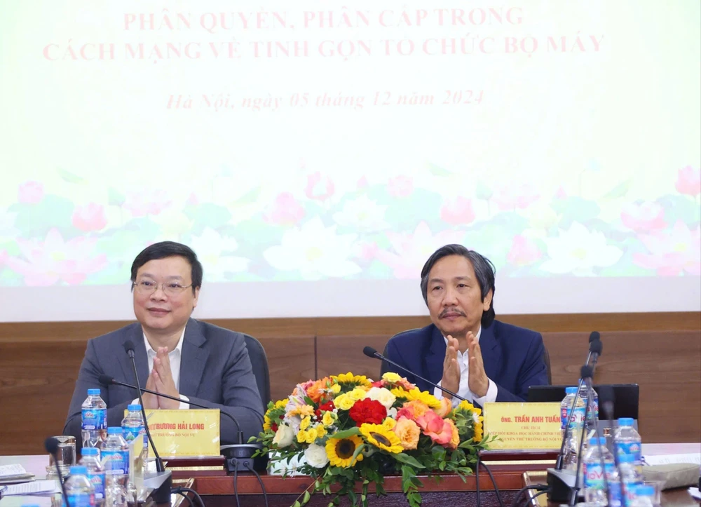 Ông Lê Doãn Hợp: Tinh giản là gấp rút rồi, bộ máy đông quá, dân không chịu nổi