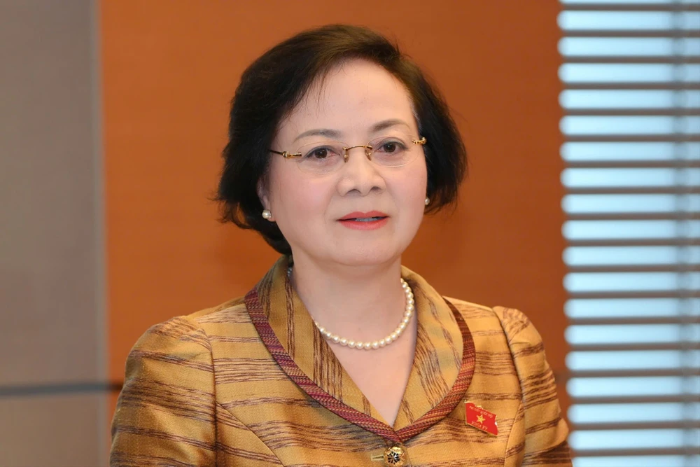 Bộ trưởng Nội vụ Phạm Thị Thanh Trà. Ảnh: PHẠM THẮNG bo-truong-noi-vu-Pham-Thi-Thanh-Tra.jpg