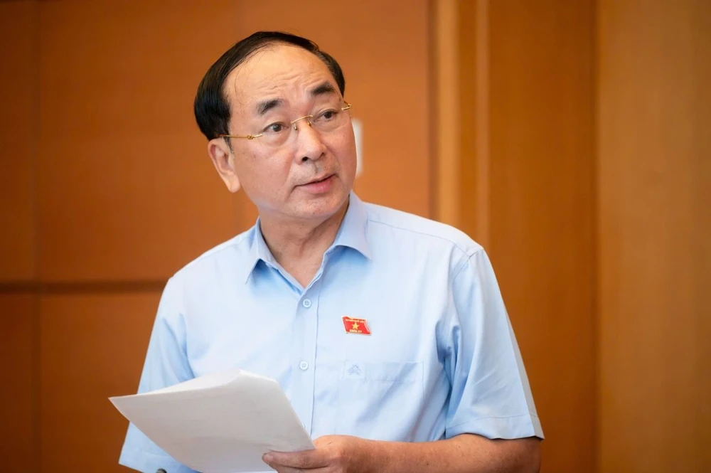 Thứ trưởng Bộ Công an Trần Quốc Tỏ. Ảnh: PHẠM THẮNG Thu-truong-Bo-Cong-an.jpg