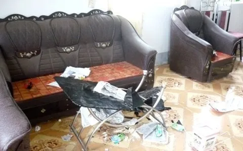 Bình Thuận: Điều tra vụ đập phá trụ sở xã ảnh 1